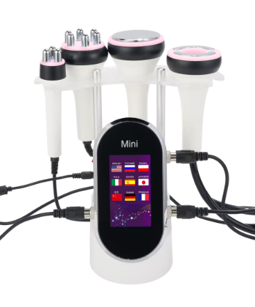 4 in 1 Facial Care 40K Cavitation Lipo Slimming Ultrasonic Liposuction Cavitation Machine Skin Tightening Lifting Device