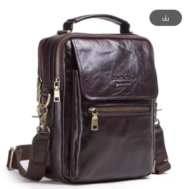 CONTACT'S new genuine leather messenger bag for men casual shoulder bags male flap bag luxury brand crossbody bags for 9.7" Ipad