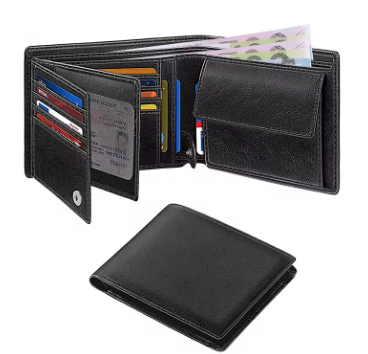 Wallets for Mens Muti-Functional RFID Blocking Slim Wallet with 15 Credit Card Holders
